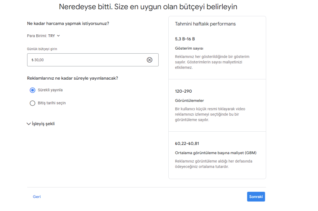 YouTube reklam yönetimi