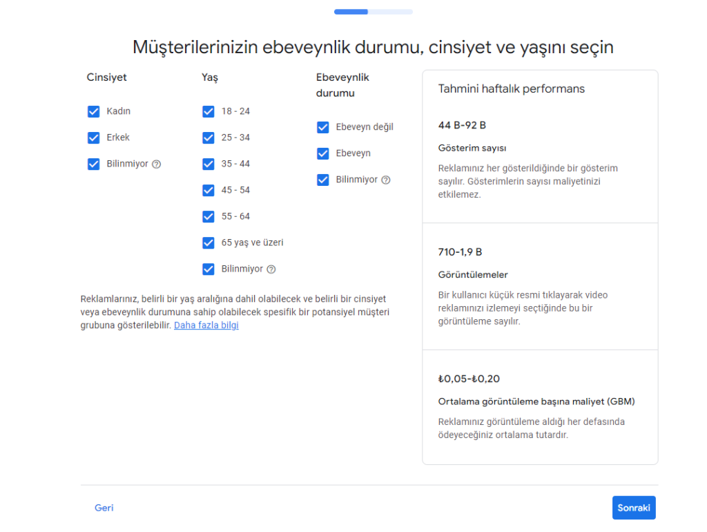YouTube reklam yönetimi
