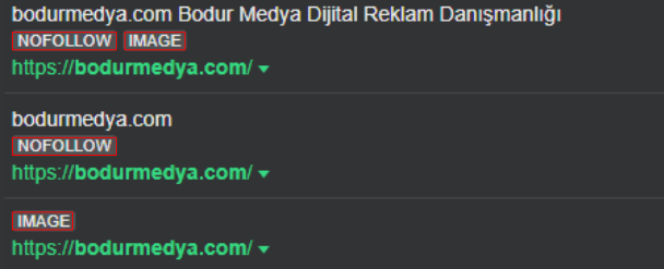 Ahrefs dofollow nofollow backlink kontrolü
