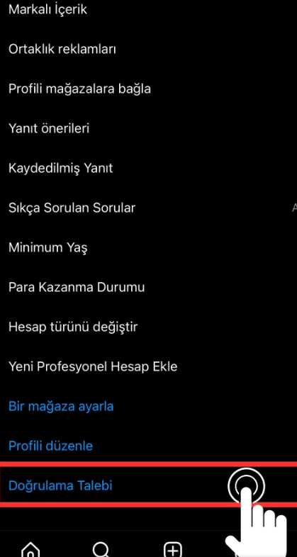 Instagram Mavi Tik