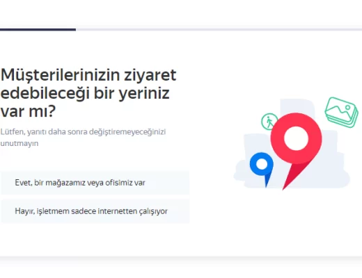Yandex Konum Ekleme