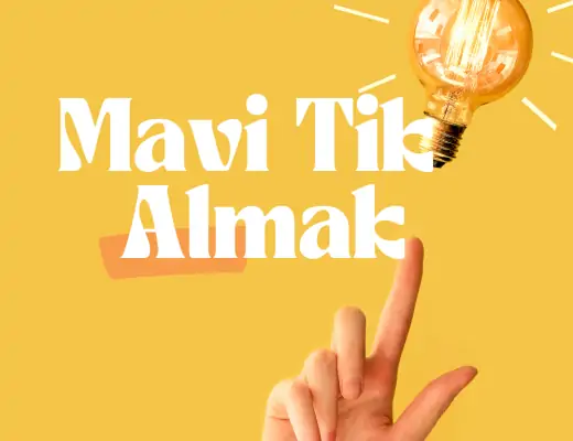 Mavi tik almak