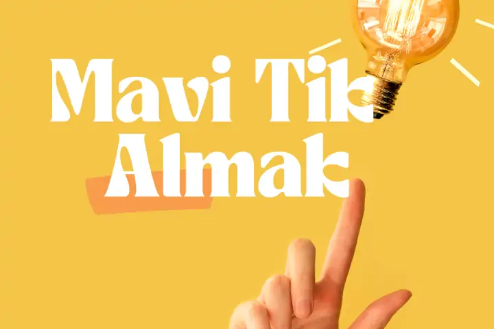Mavi tik almak