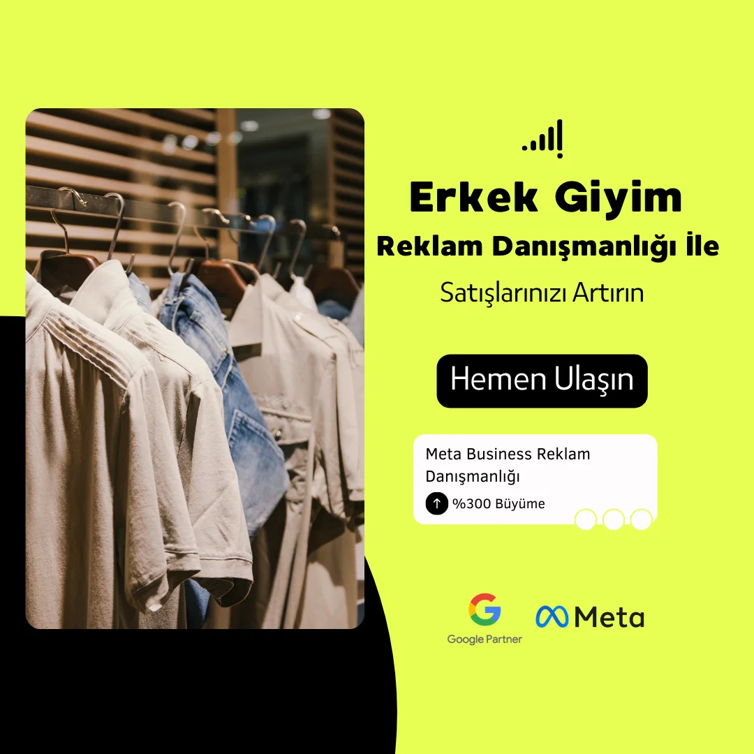 Erkek Giyim Reklam Danışmanlığı